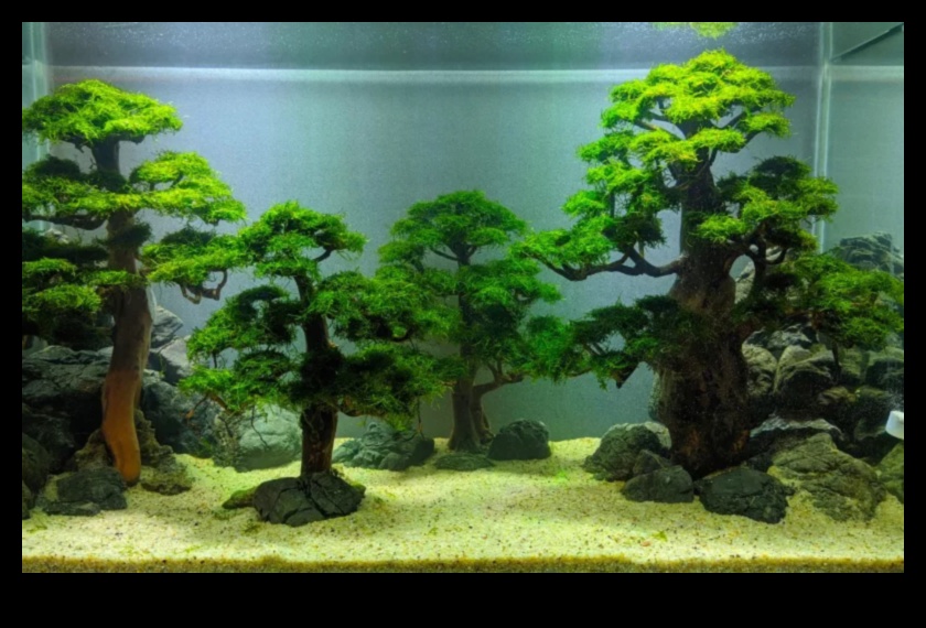 Fish Tank Zen המשיך לשלב אלמנטים טבעיים לשלווה 4 Fish Tank Zen המשך: שילוב אלמנטים טבעיים לשקט