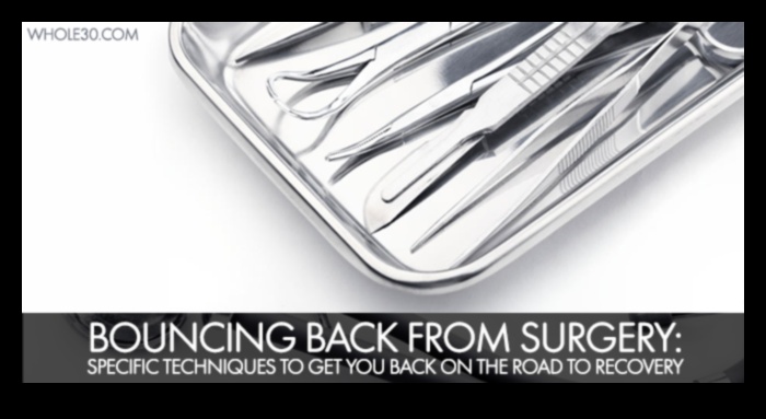 פליאו והחלמה לאחר ניתוח: שיפור הריפוי